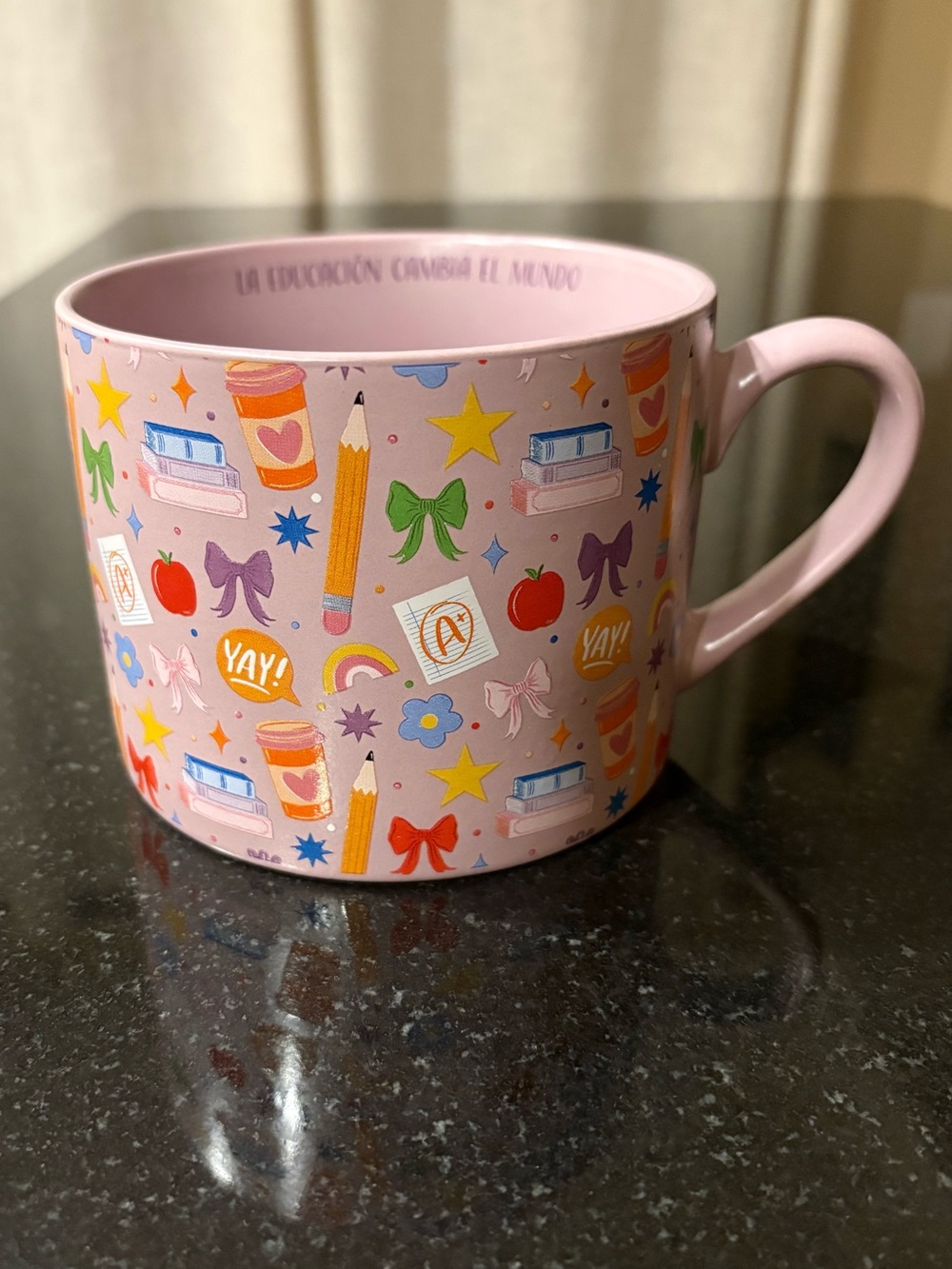 Teacher Purple School-Themed Mug - BRAND NEW WITH TAGS